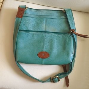 Fossil Leather Shoulder Bag